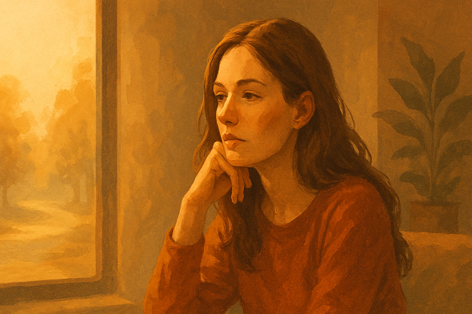 מבט פנימי של גבר/אישה